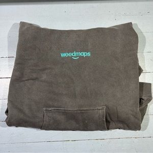 Single Pigment Washed Hoodie - L